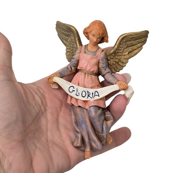Fontanini Gloria Angel 5" Centennial Collection Figurine By Roman Inc. - Picture 4 of 6